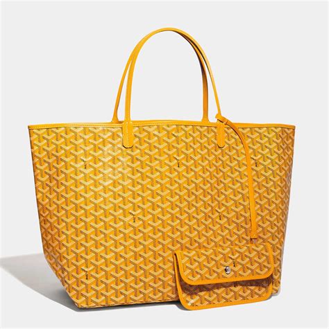 goyard gm yellow|Goyard st louis tote yellow.